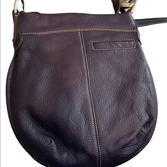 B Makowsky Crossbody Purse, Purple - Picture 2 of 4